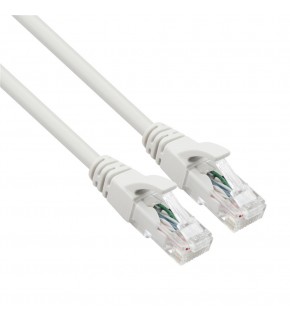 Vcom NP612B-2.0 Cat6 2.0MT Gri Utp Patch Kablo