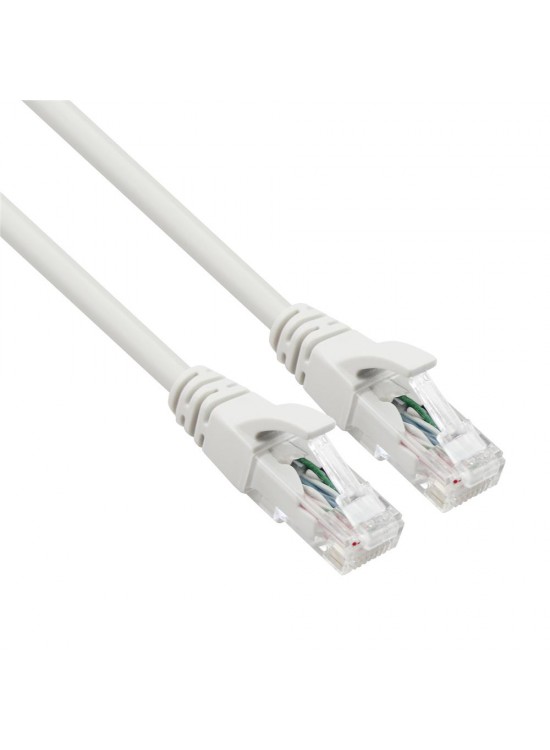 Vcom NP612B-2.0 Cat6 2.0MT Gri Utp Patch Kablo
