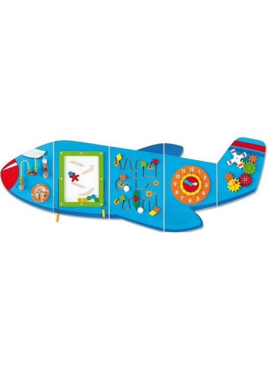 Vega Toys Uçak Figürlü Duvar Oyunu Seti