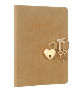 Victoria S Journals Hush Klt Dft 160 Yp.çizg.bej