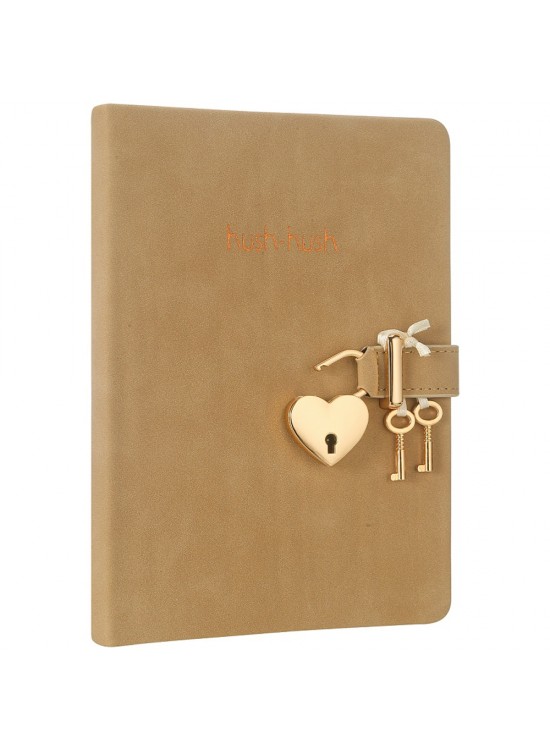 Victoria S Journals Hush Klt Dft 160 Yp.çizg.bej