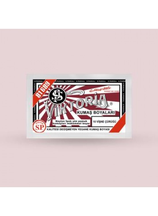 Victoria Toz Kumaş Boyası - 10 Vişne Çürüğü 10 Gr
