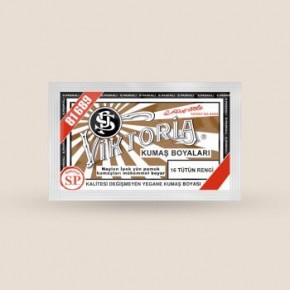 Victoria Toz Kumaş Boyası - 16 Tütün Rengi 10 Gr