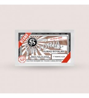 Victoria Toz Kumaş Boyası - 17 Kahve Açık 10 Gr