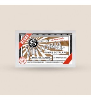 Victoria Toz Kumaş Boyası - 20 Kahve Koyu 10 Gr