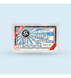Victoria Toz Kumaş Boyası - 23 Mavi Açık 10 Gr