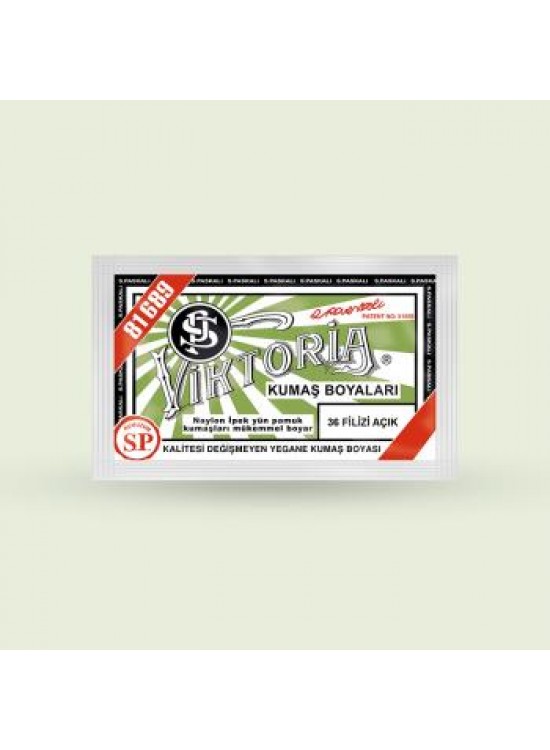 Victoria Toz Kumaş Boyası - 36 Filizi Açık 10 Gr