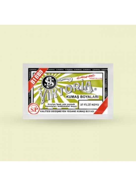 Victoria Toz Kumaş Boyası - 37 Filizi Koyu 10 Gr