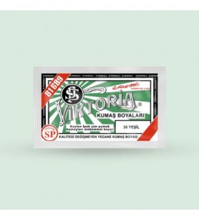 Victoria Toz Kumaş Boyası - 38 Yeşil 10 Gr