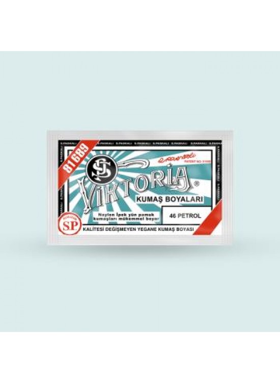 Victoria Toz Kumaş Boyası - 46 Petrol 10 Gr