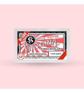 Victoria Toz Kumaş Boyası - 7 Nar Çiçeği 10 Gr