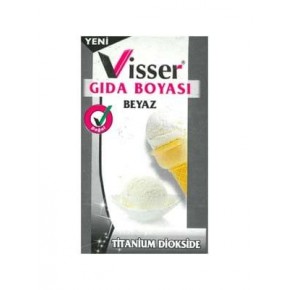 Visser Toz Gıda Boyası 9Gr Beyaz (1 Adet)