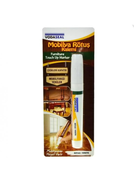 Vodaseal Mobilya Rötuş Kalemi Beyaz Mrk-10