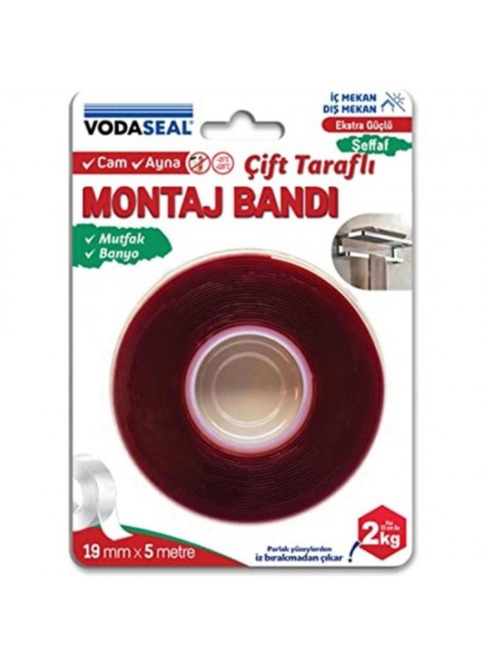 Vodaseal Montaj Bandı 19 Mm X 5 Mt 78 3485