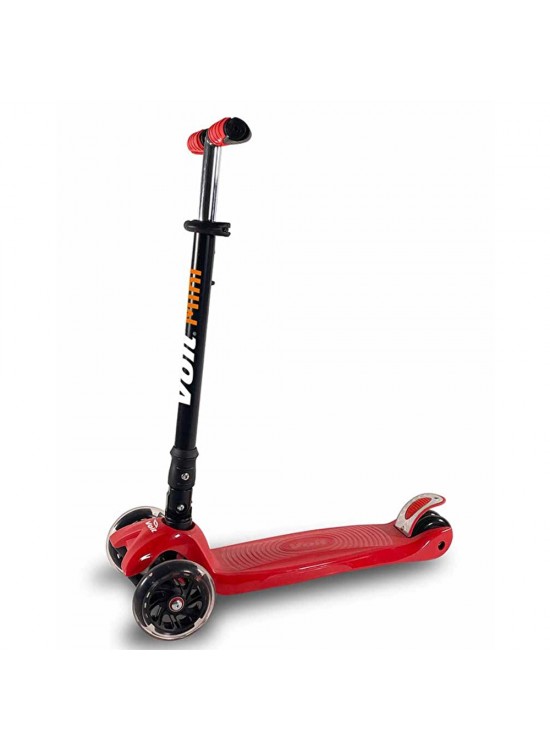 Voit Scooter 218 Katlanabilir Işıklı 3 Teker Kırmızı 8Vtoy218/090