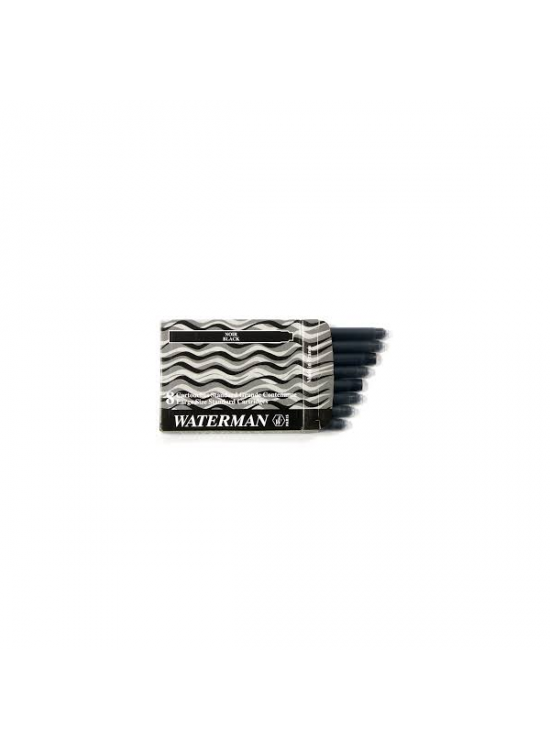 Waterman Dolma Kalem Kartuşu 8 Lİ Siyah S0110850