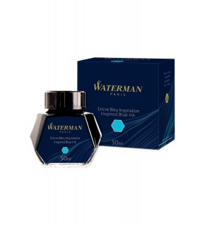 Waterman Dolma Kalem Mürekkebi Cam Şişede 50 ML Deniz Mavi S0110810