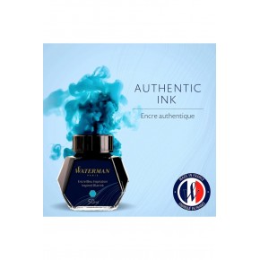 Waterman Dolma Kalem Mürekkebi Cam Şişede 50 ML Deniz Mavi S0110810