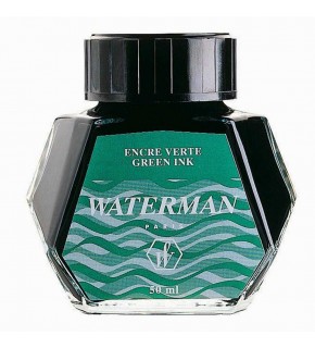 Waterman Dolma Kalem Mürekkebi Cam Şişede 50 ML Yeşil S0110770