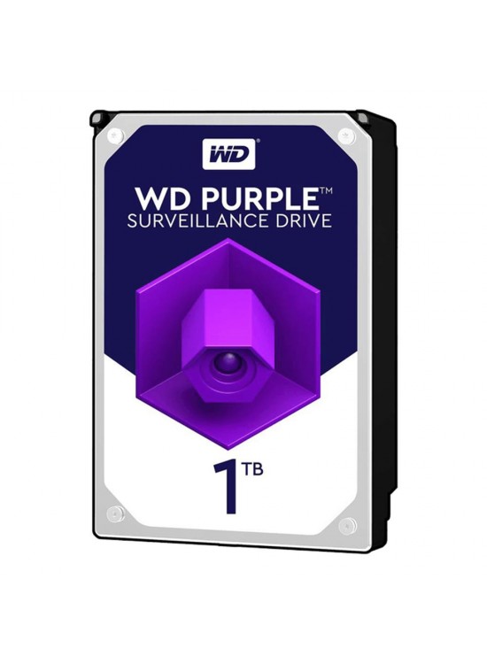 Wd 1Tb Purple 3,5" 64Mb 5400Rpm Wd10Purz Harddisk (İthalat)