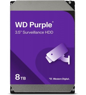 Wd 8Tb Purple WD85PURZ 5400RPM 256MB 7x24 Güvenlik Harddisk