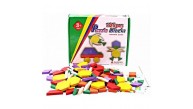 Woodentoys Puzzle Blokları 125 Parça