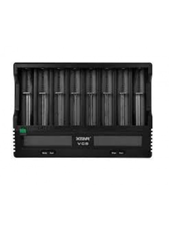Xtar VC8 -Taşınabilir Çoklu Li-ion Pil Şarj Cihazı - 8li
