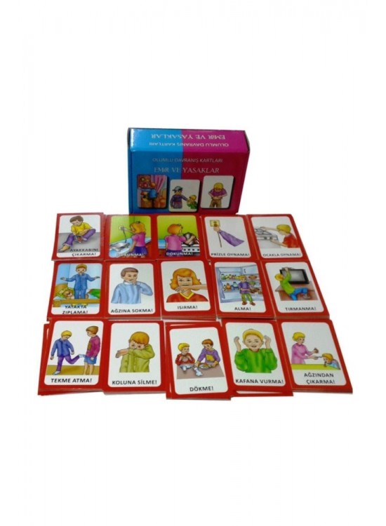 Yuka Kids Olumlu Davranış Kartları