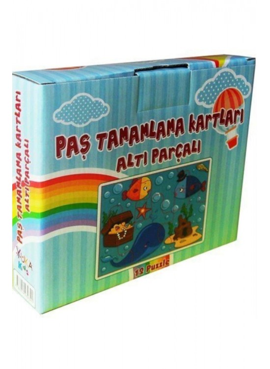Yuka Kids Paş Tamamlama Kartları Altı Parçalı
