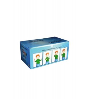 Yuka Kids Sıralama Kartları (3Lü - 4Lü)