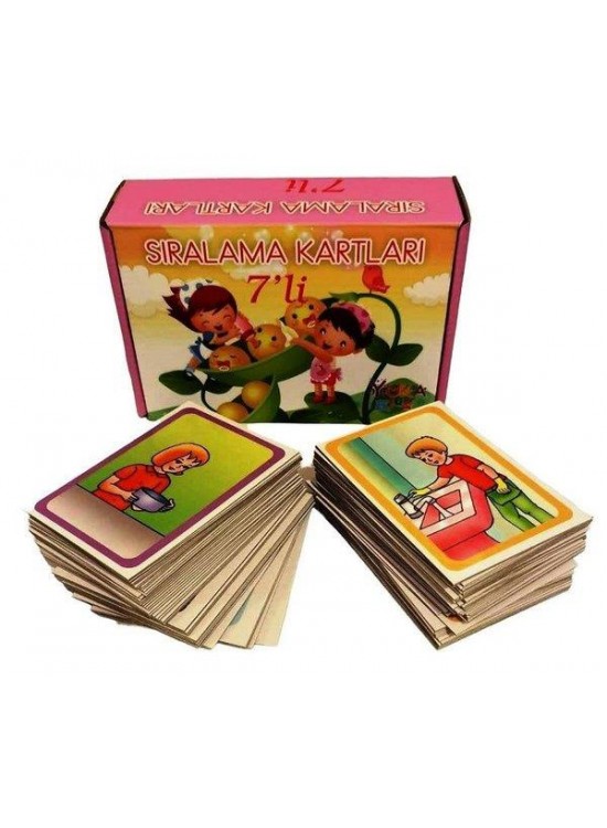 Yuka Kids Sıralama Kartları 7 Li