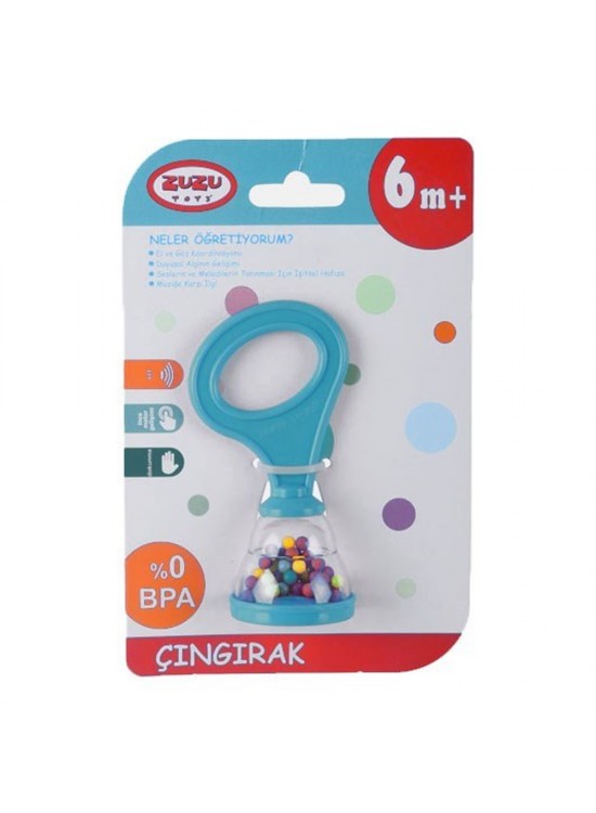 Zuzu Oyuncak Bebek Çıngırağı Çıngır (Kartela)