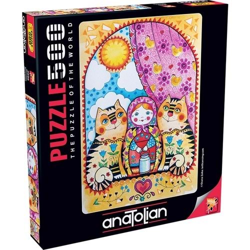 Anatolian Puzzle 500 Parça Matruşka