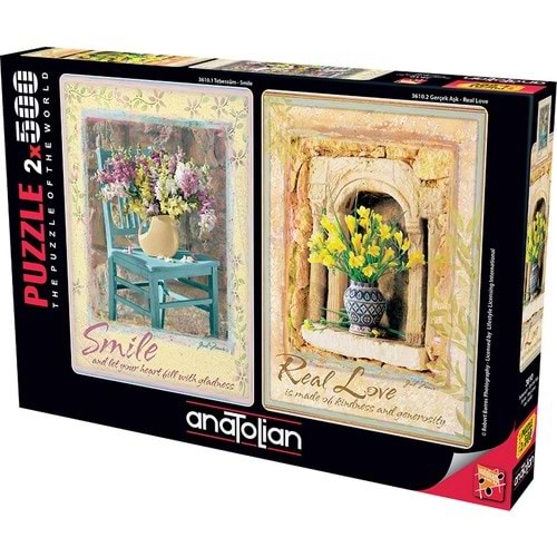 Anatolian Puzzle 2x500 Parça Tebessüm
