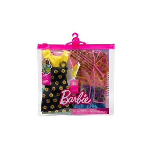 Mattel Barbienin Kıyafet Koleksiyonu 2li Paket